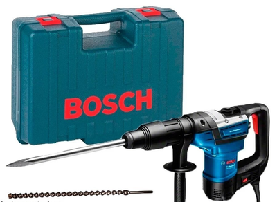 Перфоратор Bosch Professional GBH 5-40 D в чемодане с буром по бетону Bosch SDS-max-7 40х800х920 мм (0611269020+2608586804)
