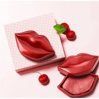 Патчі для губ Bioaqua Cherry Collagen Essence Lip Film, з екстрактом вишні (60г/20шт)