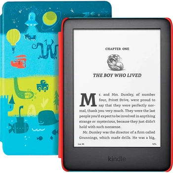 Электронная книга Amazon Kindle Paperwhite 10th Gen 8GB Kids Edition (Space Station Cover) [73740]