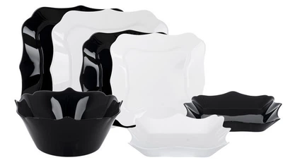 Столовий сервіз Luminarc Authentic B&W 38 предметів (P4677)