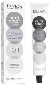 Tonizujący krem-balsam do włosów Revlon Professional Nutri Color Filters 1011 - Intensives Silber 100 ml (8007376046993)