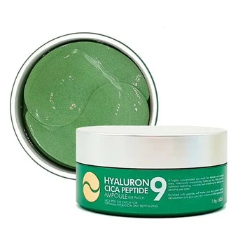 Успокаивающие гидрогелевые патчи Medi-Peel с пептидами Hyaluron Cica Peptide 9 Ampoule Eye Patch 60 шт 8809409343648