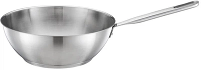 Сковорода Wok Fiskars All Steel Pure матова 28 см (1065629)