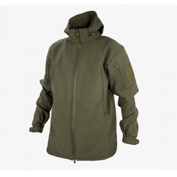 Військова тактична куртка Soft Shell весна - осінь ТТХ олива 48 р, зріст 176