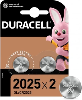 Батарейка Duracell DL2025 DSN 2 штуки упаковка блістер