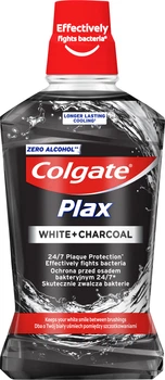 Ополіскувач для ротової порожнини Colgate Plax White + Charcoal Whitening Відбілювальний Антибактеріальний 500 мл (8718951380981)