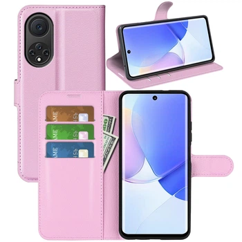 Чехол-книжка Litchie Wallet для Huawei Nova 9 / Honor 50 Light Pink