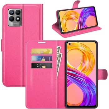 Чехол-книжка Litchie Wallet для Realme 8i Rose
