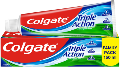Зубная паста Colgate Тройное Действие комплексное 150 мл (6920354826986)