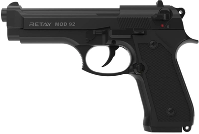 Пистолет стартовый Retay Mod.92, 9мм к:black 1195.03.23