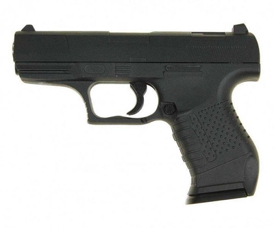G19 Страйкбольний пістолет Galaxy Walther P99 метал чорний