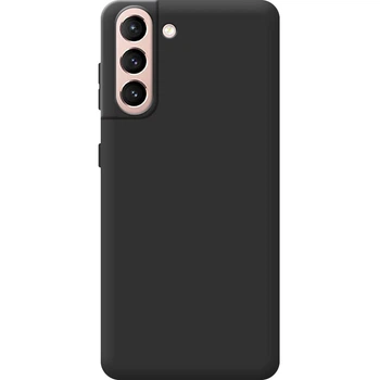 Чехол силиконовый Samsung G991 Galaxy S21 Черный (44641)