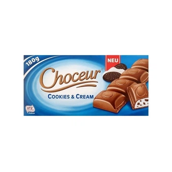 Шоколад Choceur Cookies & Cream 180 гр