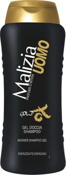 Шампунь + Гель для душу Malizia Gold 250 мл (8003510016877)