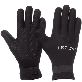 Перчатки для дайвинга Legend 6103 размер M (8-9) Black
