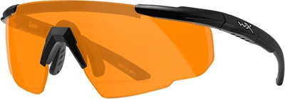 Тактические очки Wiley X SABER ADVANCED Matte Black/Light Rust (712316003018-301)
