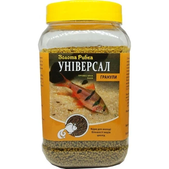 Корм для рыб Универсал размер №1 банка 300 г