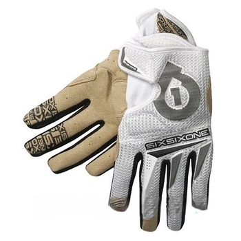 Рукавички довгий палець SixSixOne AIRFLOW GLV WHT/TAN SZ MD