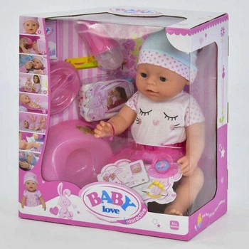 Пупс Baby Love с аксессуарами BL023D