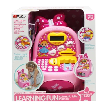 Сейф банкомат BK Toys рожевий Learning fun 35885
