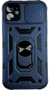 Чохол Camshield з кільцем-підставкою на iPhone 11 синій