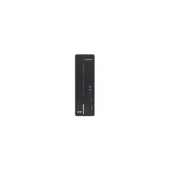 Корпус Logicpower S602 BS Black-Silver 400W Slim