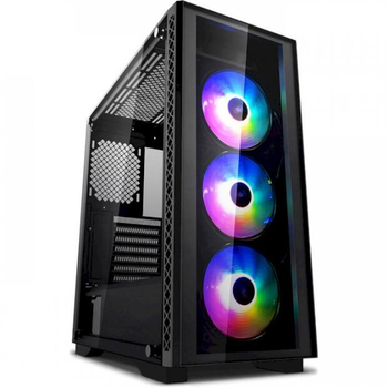 Корпус Deepcool MATREXX 50 ADD-RGB 3F Black без БП (DP-ATX-MATREXX50-AR-3F-US)