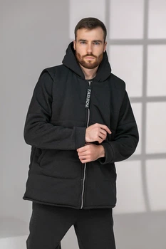 Мужской тёплый костюм тройка Lenato 46-50 графит