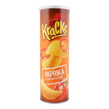 Чипсы Kraсks Paprika картофельные 160 г. (8887290526029)