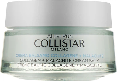 Крем-бальзам с коллагеном и малахитом для лица - Collistar Pure Actives Collagen + Malachite Cream Balm 50ml (1013607-31861)