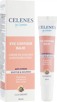 Крем для контура глаз с морошкой - Celenes Cloudberry Eye Contour Balm Dry and Sensitive Skin 15ml (781029-10291)