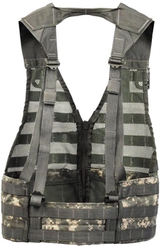 Тактический жилет разгрузка MOLLE II General FLC Vest Fighting Load Carrier US ACU SP010004 пиксель