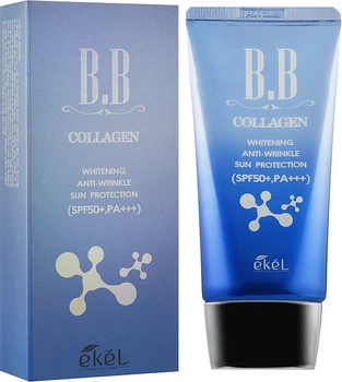 Крем для лица с экстрактом коллагена - Ekel Collagen BB Cream 50ml (828557-70261)