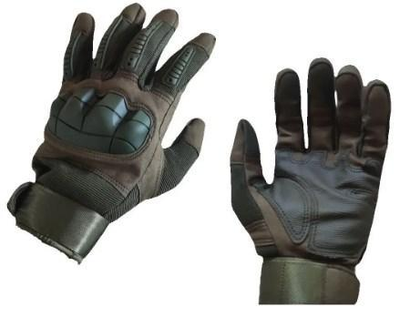 Тактичні рукавички M-Tac FM Рукавички тактичні штурмові Зелений + камуфляж M MX-80