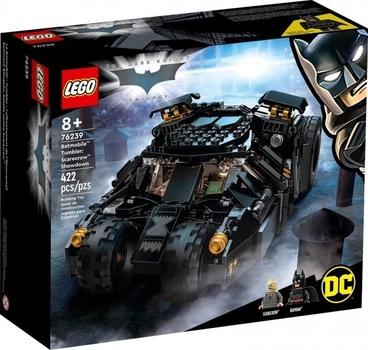 Конструктор LEGO 76239 DC Batman Batmobile Бэтмобиль «Тумблер»: схватка с Пугалом