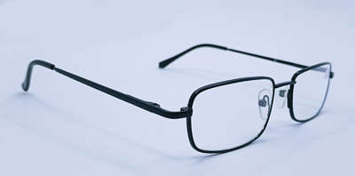 Металлические очки для зрения стекло Visconti чёрный 715 +1,5