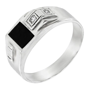 Кольцо мужское Diamant К0946с (448868) 23.0