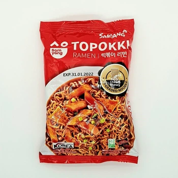 Корейський рамьон Токпоккі, TM Samyang, 80 г