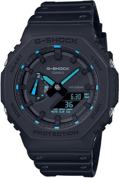 Мужские наручные часы с таймером Casio G-Shock GA-2100-1A2ER