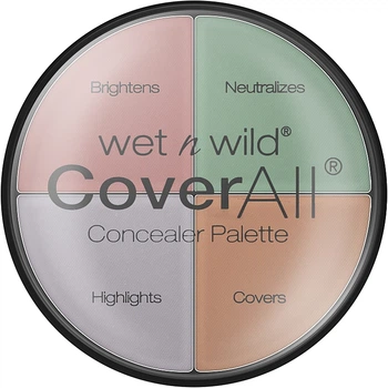 Корректор для лица - Wet N Wild Fragrances Coverall Correcting Palette Color 6.5g (761754-188658)
