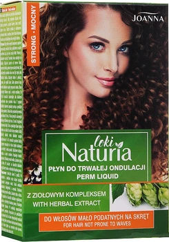 Рідина для перманентної завивки волосся "Сильна" - Joanna Naturia Loki Liquid 2x75ml (546725-189050)