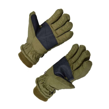 Тактичні військові зимові перчатки рукавиці олива MFH Thinsulate