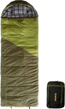 Спальный мешок Tramp Kingwood Regular 220/80 UTRS-053R правый Темно-оливковый / Серый (UTRS-053R-R)