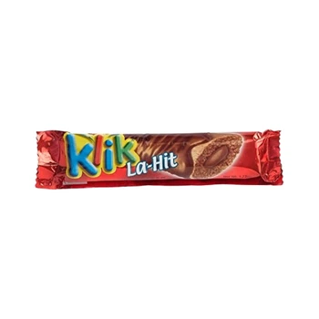 Батончик нуга з молочним шоколадом KLIK LA-HIT, 35 г