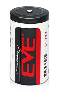 Батарейка литиевая EVE ER34615 STD, "D", 3.6V, LiSOCl2