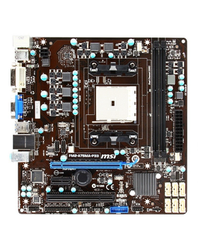 Материнская плата Socket FM2+ MSI FM2-A75MA-P33 с USB 3.0 / SATA3 ( sFM2+ / FM2, DDR3, AMD A75 ) Б/У