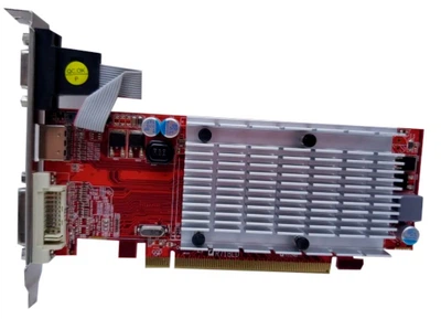 Видеокарта POWER COLOR PCI-Ex AMD RADEON HD4350 512 MB GDDR 2 ( 64 BIT ) ( VGA, DVI, HDMI ) Б/У