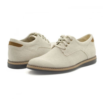 Туфли мужские Jo Hemp Oxford бежевые 45 из конопли