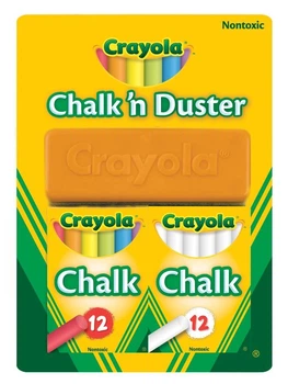 Набор мелков CRAYOLA с щеткой для стирания