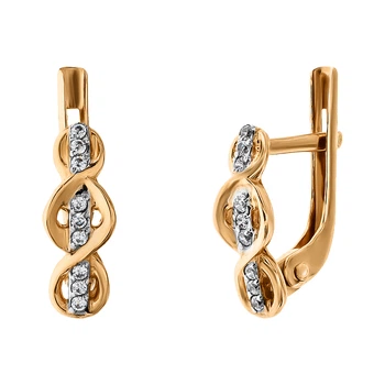 Сережки Diamant С2143 (489378)